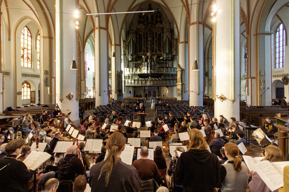 Generalprobe in der St. Johanniskirche