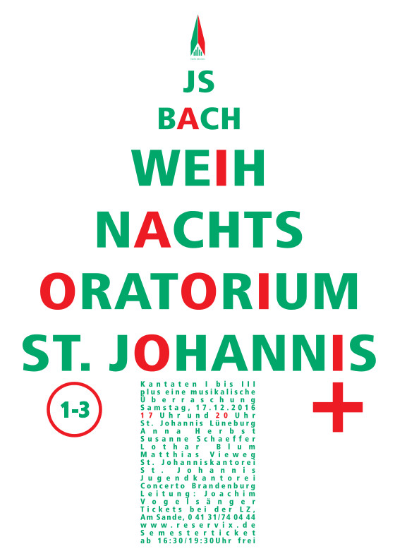 Historisches Konzertplakat der Kantorei