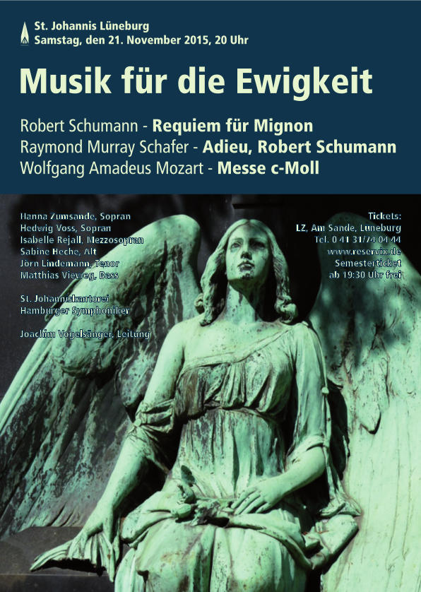 Historisches Konzertplakat der Kantorei