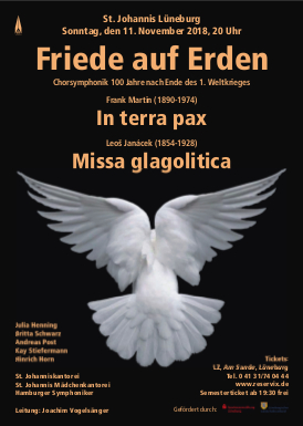 Historisches Konzertplakat der Kantorei