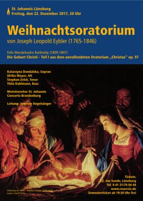 Historisches Konzertplakat der Kantorei