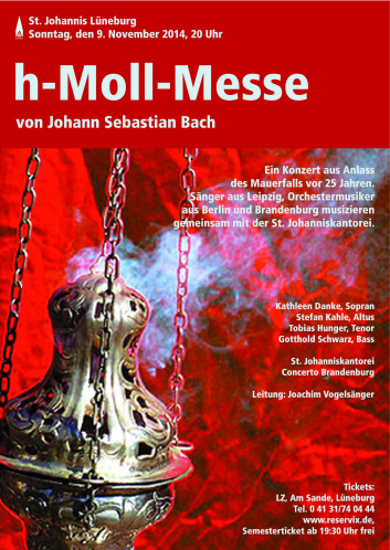 Historisches Konzertplakat der Kantorei