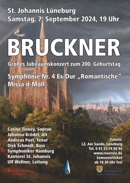 Historisches Konzertplakat der Kantorei