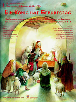 Historisches Konzertplakat der Kantorei