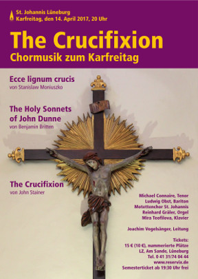 Historisches Konzertplakat der Kantorei