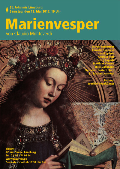 Historisches Konzertplakat der Kantorei