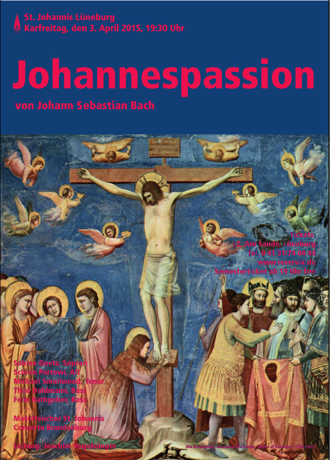 Historisches Konzertplakat der Kantorei