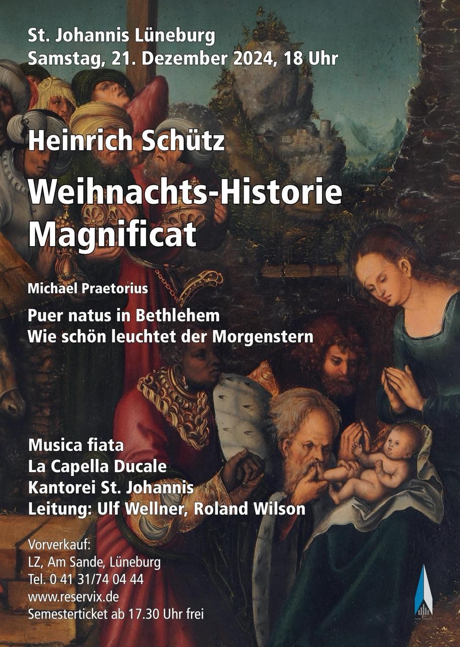 Historisches Konzertplakat der Kantorei